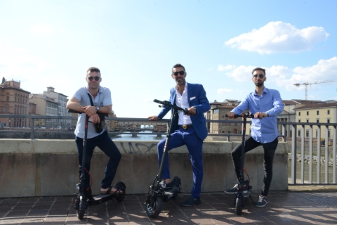 Florence: elektrische scootertour met gids