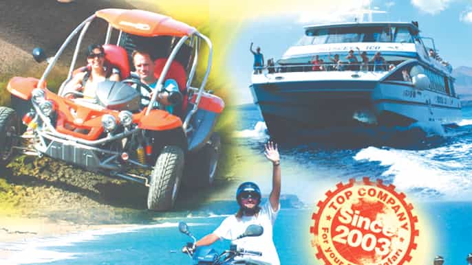 from lanzarote corralejo quad or buggy safari