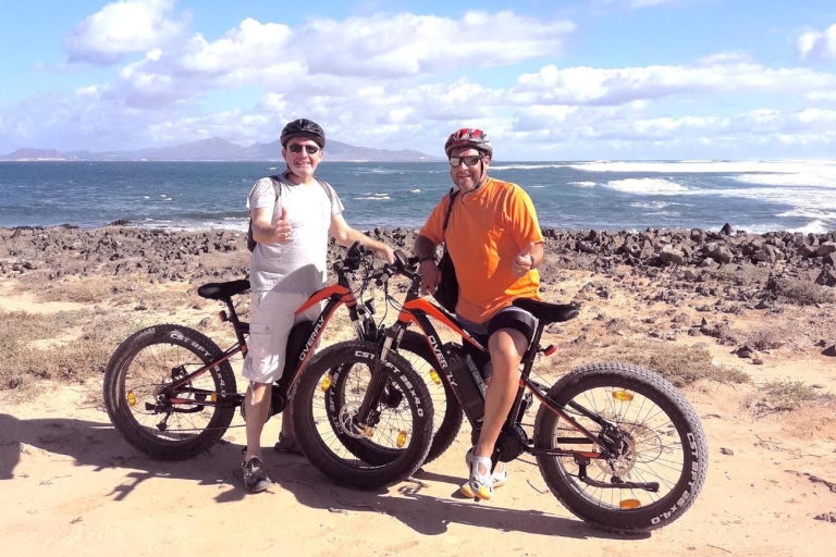 Van Corrale: Fuerteventura E-Bike TourFuerteventura E-bike 3-uur durende tour vanuit Corralejo