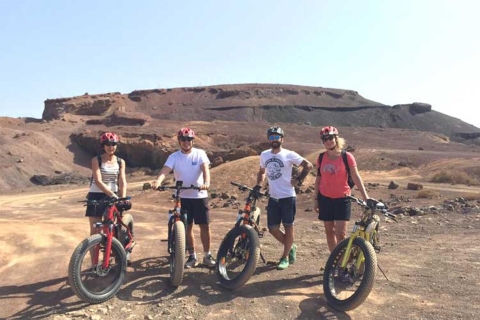 Desde Corrale: tour en bicicleta eléctrica por FuerteventuraFuerteventura E-Bike Tour de 3 horas desde Corralejo