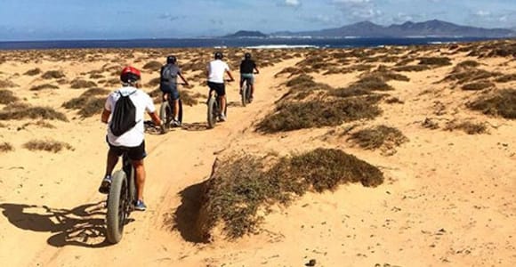 From Corralejo: Fuerteventura Guided E-Bike