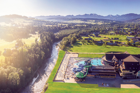 From Kraków: Slovakia Treetop Walk and Thermal Baths Group Tour with Ticket to Cableway in Slovakia Included