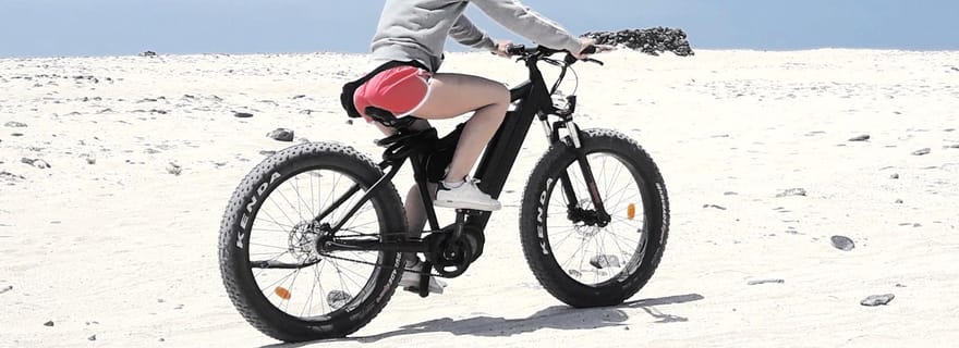 Lanzarote : Excursion avancée de 5 heures à Fuerteventura en E-Bike