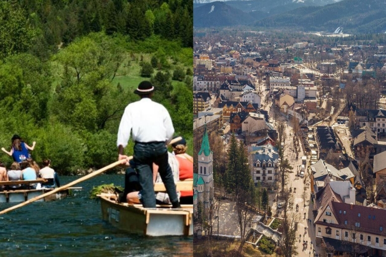 Van Krakau: Zakopane en Dunajec River Rafting Tour