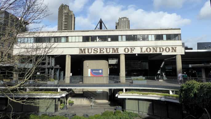 london guidet tur til museum of london og roman highlights