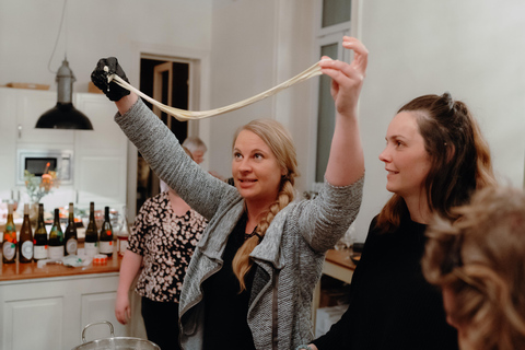 Hamburg: Mozzarella course with accompanying wines