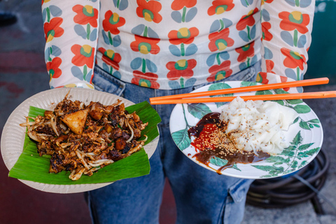 Tour gastronomico del buongiorno a Penang con oltre 15 degustazioni