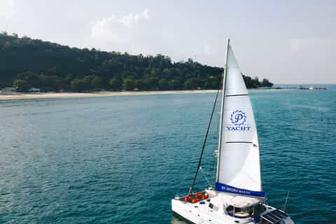Phuket: Racha and Coral Island Catamaran Yacht Cruise