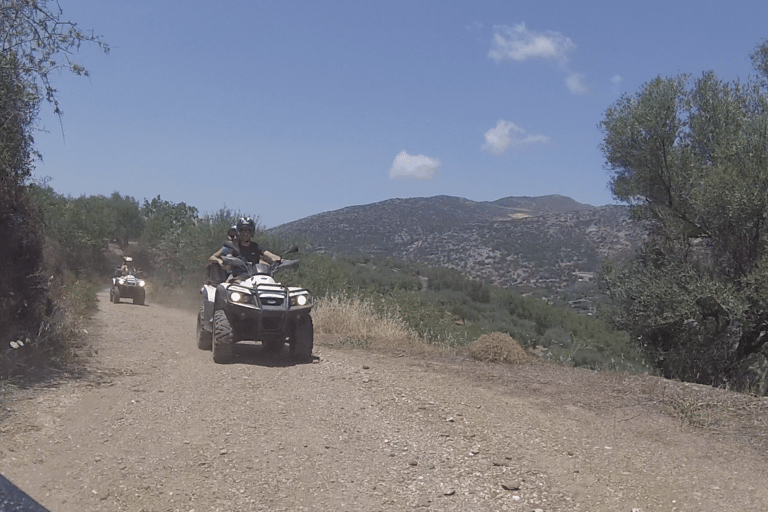 From Hersonissos: Quad Bike Safari in the Mountains of Crete