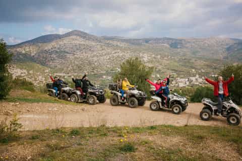 Ab Limenas Chersonisou: Quad-Safari in Kretas Bergen