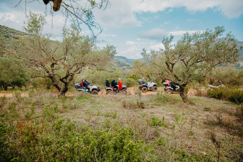 From Hersonissos: Quad Bike Safari in the Mountains of Crete