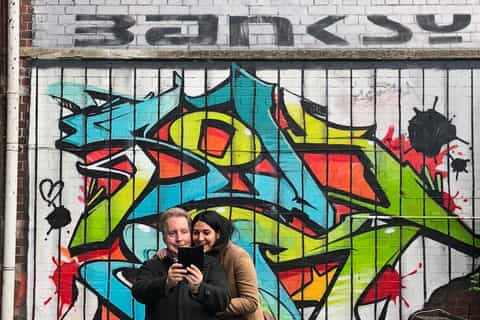 Bristol: zelfgeleide wandeling door Banksy-locaties