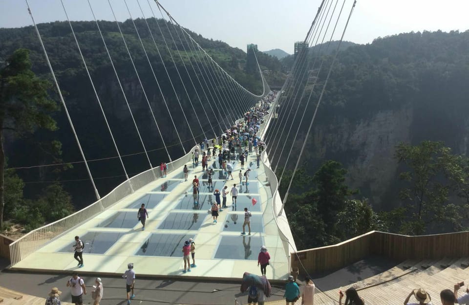 Voyage privé de Tianmen Mountain, Sky Walk et Glass Bridge - Hizvo