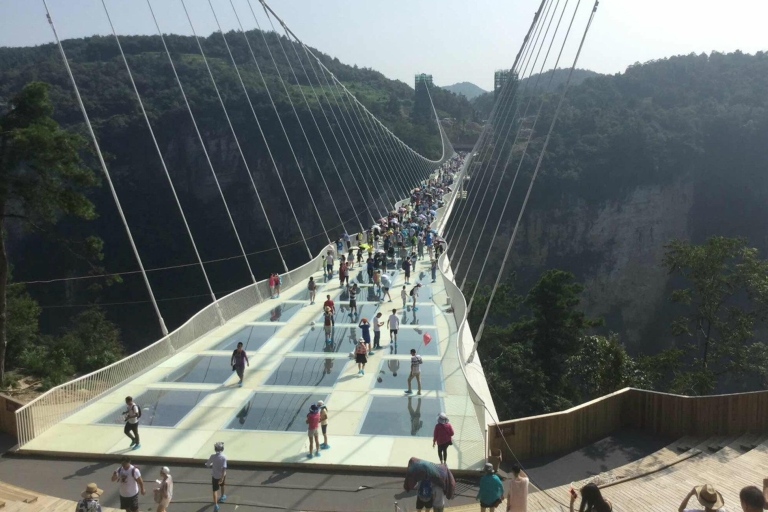 Voyage privé de la montagne Tianmen, Sky Walk et pont de verre