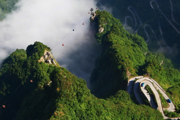 Prywatna wycieczka z góry Tianmen, Sky Walk i Glass Bridge