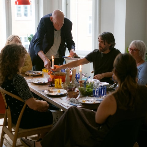 Aarhus: Abendessen im Privathaushalt eines Silver-Gastgebers