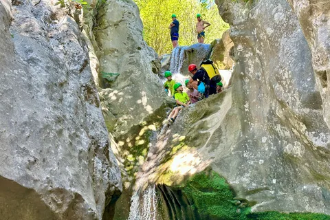 Czarnogóra: Rikavac Canyoning Family Adventure na wybrzeżu