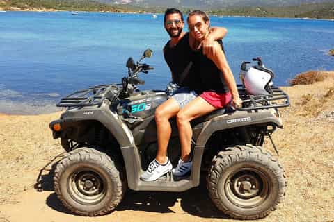 Cagliari: Quad Adventure Experience from Chia