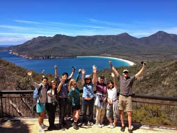 Hobart: tour attivo di un giorno a Wineglass Bay e Freycinet