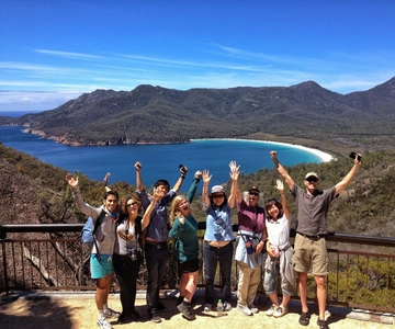 Hobart: Wineglass Bay & Freycinet Active Day Tour
