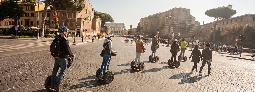 Roma: Omvisning av byens høydepunkter på Segway