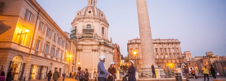 Rome: City Highlights Segway Tour at Night