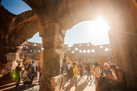 Colosseum: Tour with Underground and Ticket to Roman Forum and Palatine Hill