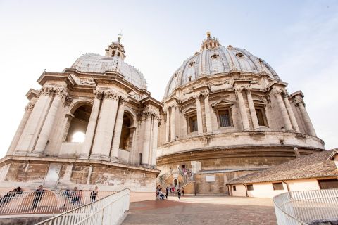 サンピエトロ大聖堂：ドームクライム付きツアー