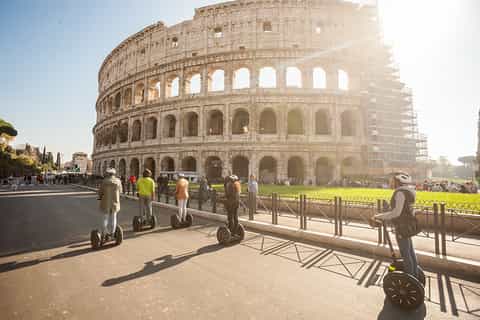Rome: Private City Highlights Segway Tour