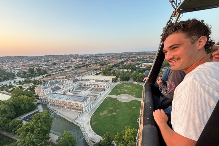 Balloon flights in the Madrid area