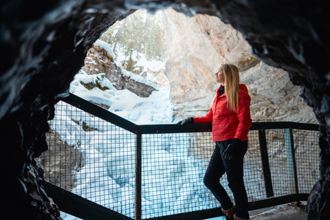 Banff : Marche sur glace du canyon Johnston le matin ou l'après-midiBanff : Marche sur glace du Canyon Johnston