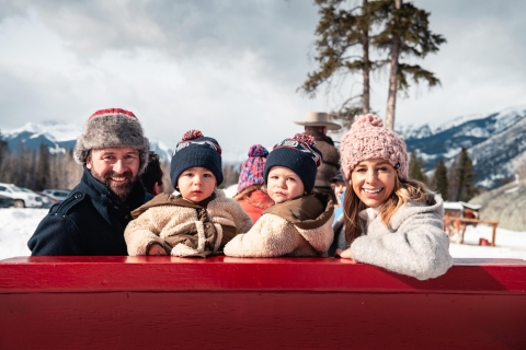 Banff: gezinsvriendelijke arrensleetocht