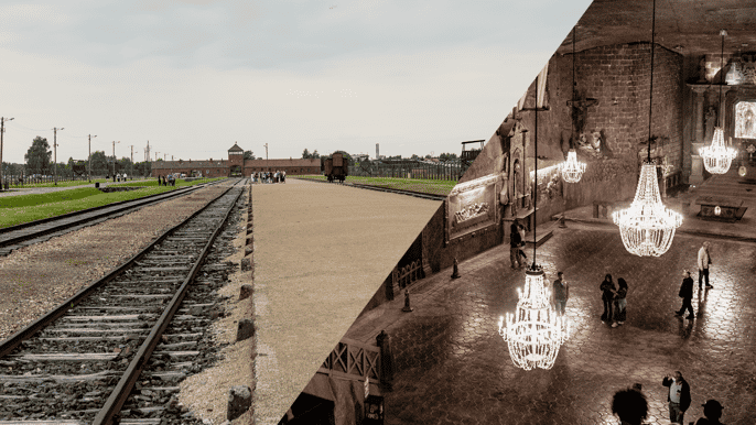 de cracovie visite dauschwitz et de la mine de sel avec chauffeur personnel