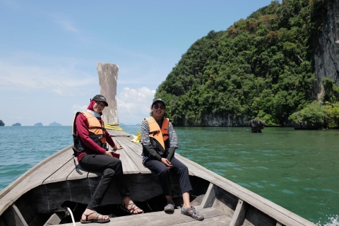 Krabi: excursion en kayak dans les grottes marines avec la lagune de Lae Nai et déjeunerPoint de rencontre à Railay Beach