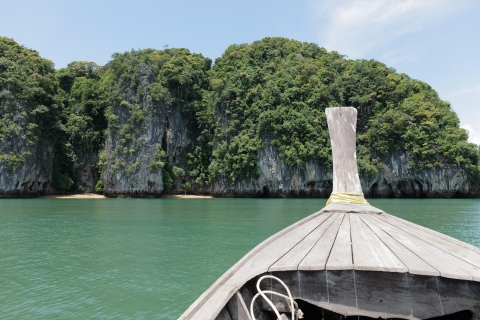 Krabi: Sea Cave Kayaking Tour with Lae Nai Lagoon and Lunch Meeting Point at Railay Beach