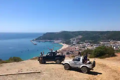 Arrábida Jeep tour to the most beautiful beach of Europe