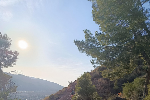 Villena: arrampicata su via ferrata guidata con discesa in corda doppia