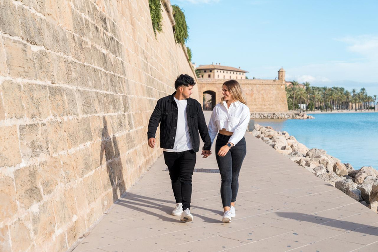 Palma: Old Town & Waterfront Private Photoshoot Ultimate: 50 photos + cinematic video reel | 90 mins