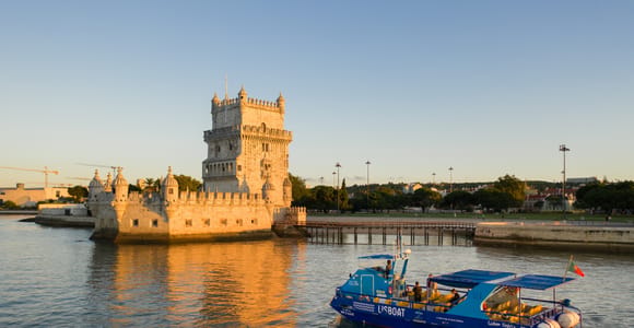 Lisbon: Sightseeing Boat Tour with Hop-On Hop-Off Option