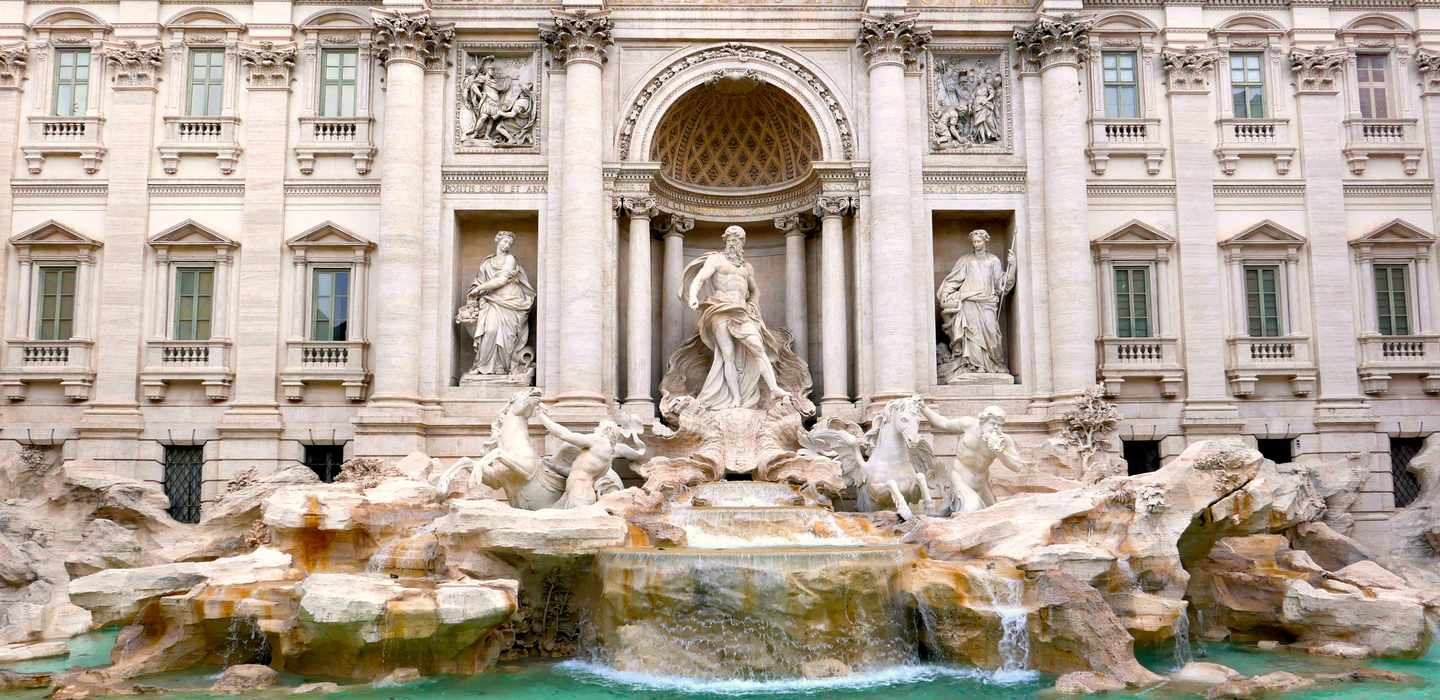 Rom: Trevi-Brunnen und unterirdische Führung Rom: Trevi-Brunnen und unterirdische Führung