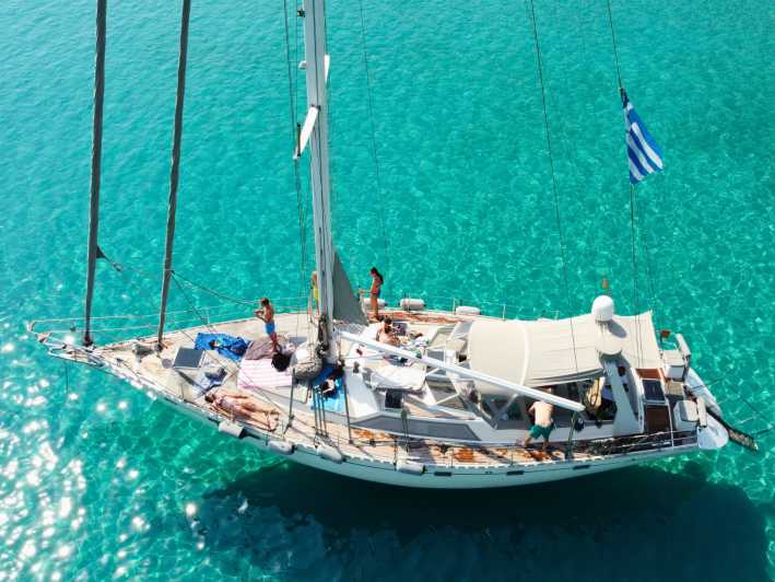 Kos: Small Group Full-Day Sailing with Meal, Drinks, & Swim