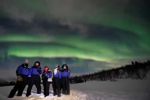 Abisko: Small-Group Northern Lights Tour in Swedish Lapland