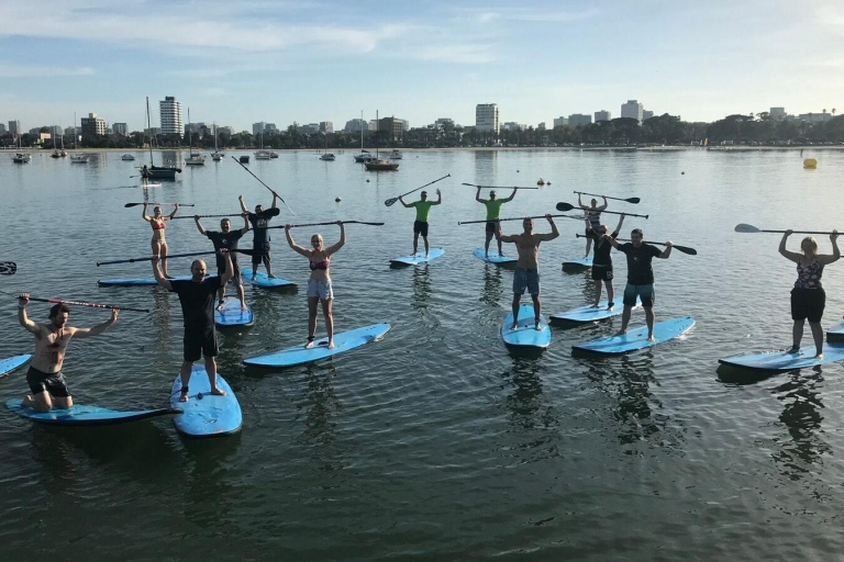 St. Kilda: Gruppenunterricht für Stand-Up Paddleboarding