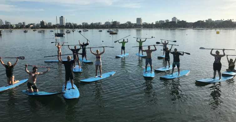 St Kilda Group Lesson for Stand Up Paddleboarding