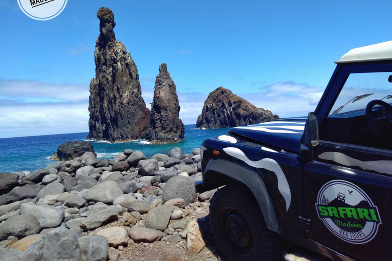 De Funchal: Excursão de 1 dia em Jeep SafariDo Funchal: Aventura de Jipe de 1 Dia