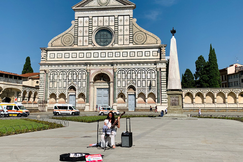 Florence : visite en petit groupe en vélo électrique avec la place MichelangeloFlorence en vélo électrique