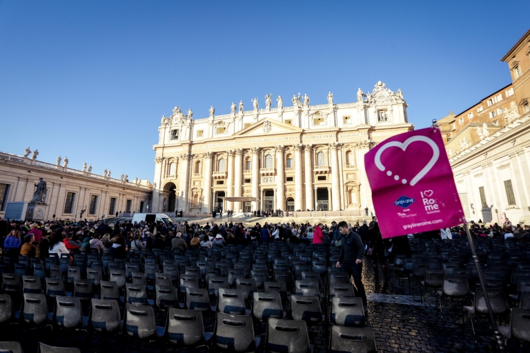 Rome : audience papale publiqueVisite en anglais