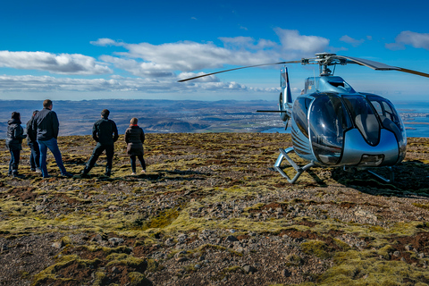 Reykjavik : vol panoramique en hélicoptère jusqu’au sommet