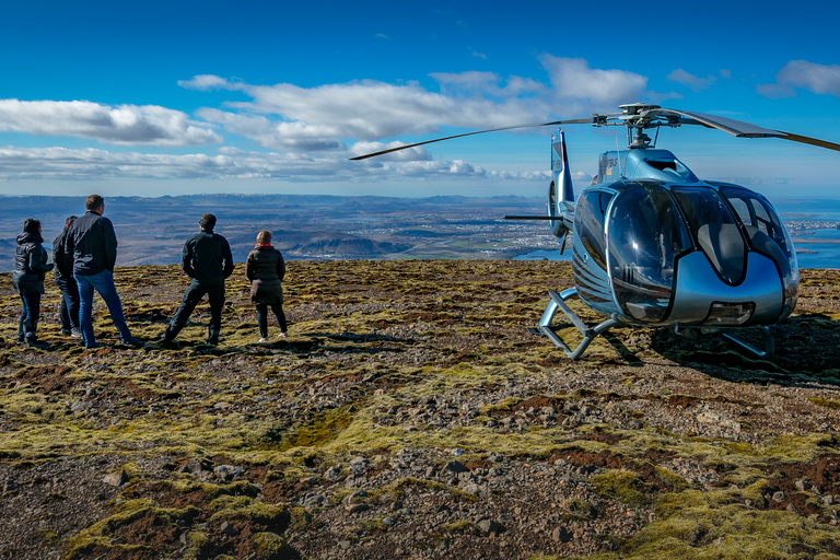 Reykjavik : vol panoramique en hélicoptère jusqu’au sommet