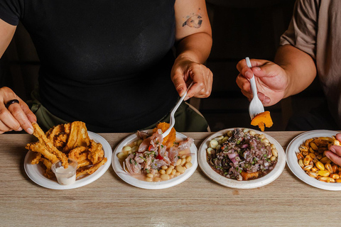 Lima: Criollo Nights Food Tour with 14+ Tastings